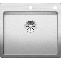 Zlewozmywak Blanco CLARON 500-IF/A stal Durinox z korkiem aut. z InFino Push Control 523 393